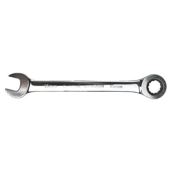 Topex Klucz płasko-oczkowy z grzechotką 8mm (35D740)