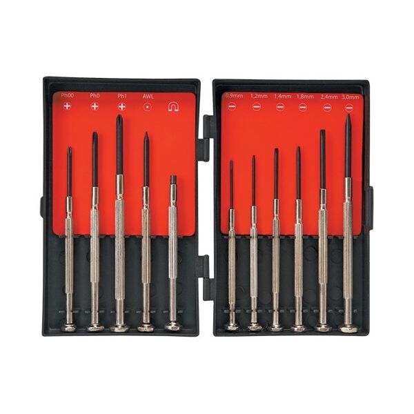 Top Tools Wkrętaki precyzyjne komplet 11szt. (39D194)