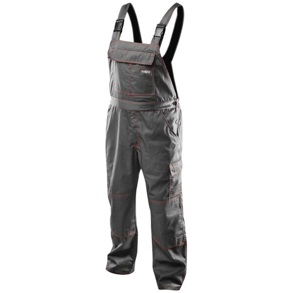 Neo Spodnie robocze na szelkach r.L/54 (81-430-LD)
