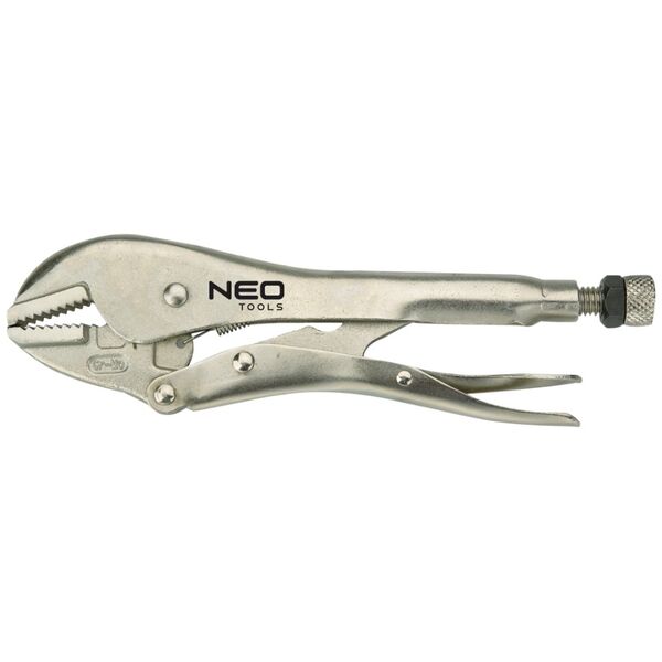 Neo Szczypce zaciskowe uniwersalne 250mm proste szczęki (01-217)