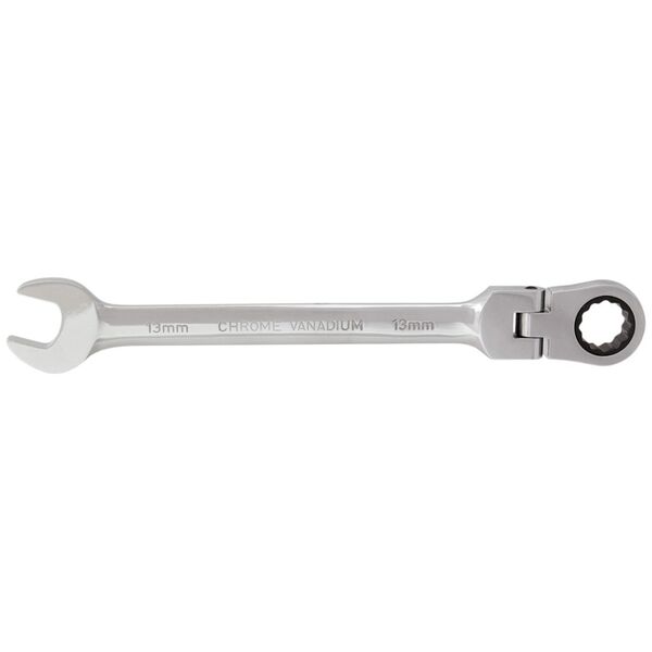 Neo Klucz płasko-oczkowy z grzechotką i przegubem 13mm (09-055)