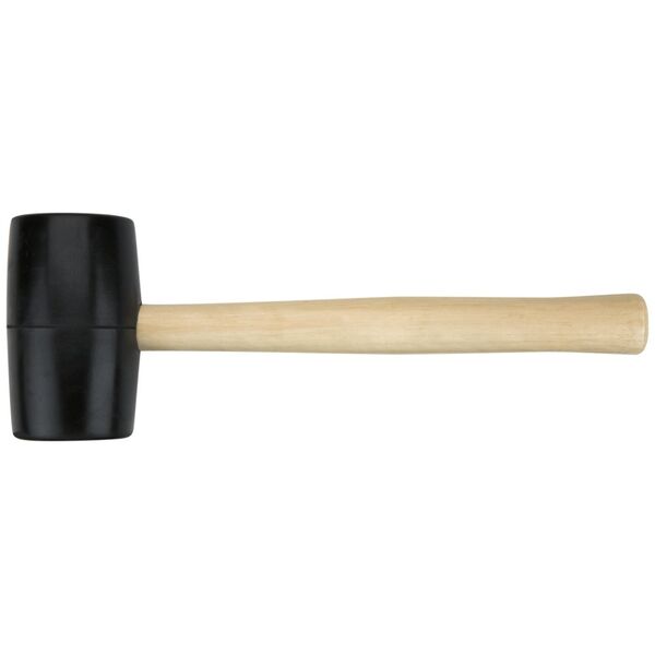 Topex Młotek gumowy rączka drewniana 450g 340mm (02A344)