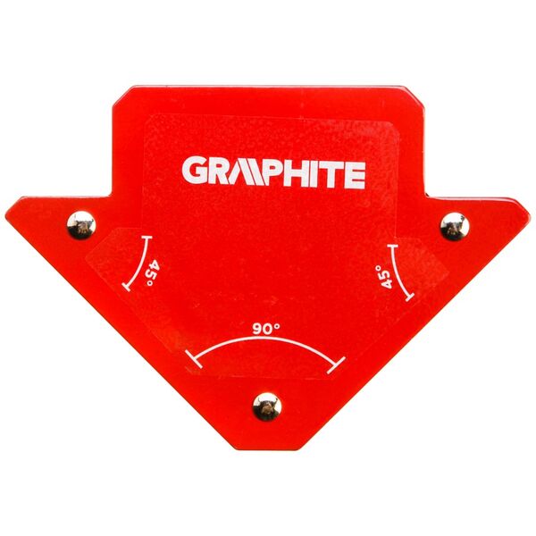 Graphite Spawalniczy kątownik magnetyczny 82x120x13mm 11,4kg (56H901)