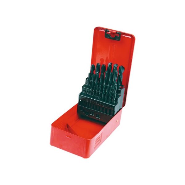 Wiertło Top Tools do metalu HSS walcowe 1,5 2 7 4,5 4 5,5 5 1 3 2,5 3,5 6 10 6,5 7,5 8 8,5 9 9,5mm zestaw (5319)