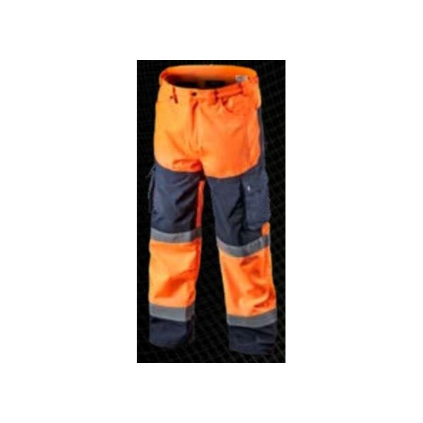 Neo Spodnie robocze ostrzegawcze softshell pomarańczowe rozmiar XXL (81-751-XXL)