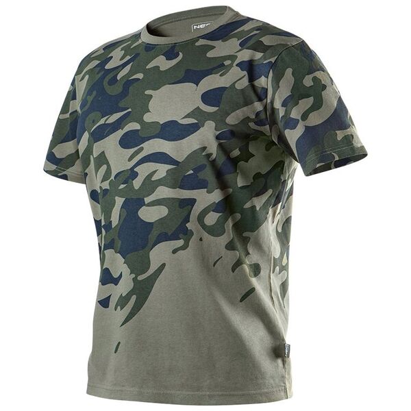 Neo T-shirt (T-shirt roboczy z nadrukiem CAMO, rozmiar S)