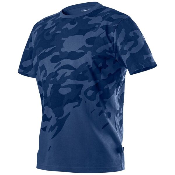Neo T-shirt (T-shirt roboczy Camo Navy, rozmiar XXL)