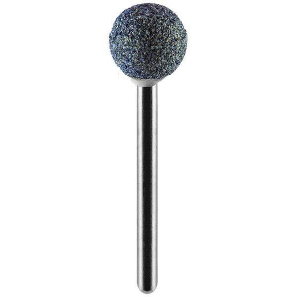 Graphite Kamień szlifierski (Kamień szlifierski kula 10 mm, trzpień 3.2 mm, 3 szt.)