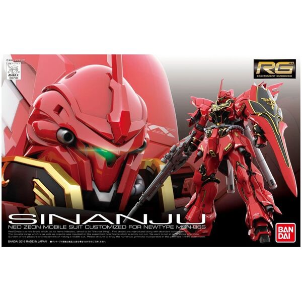 Figurka RG 1/144 SINANJU