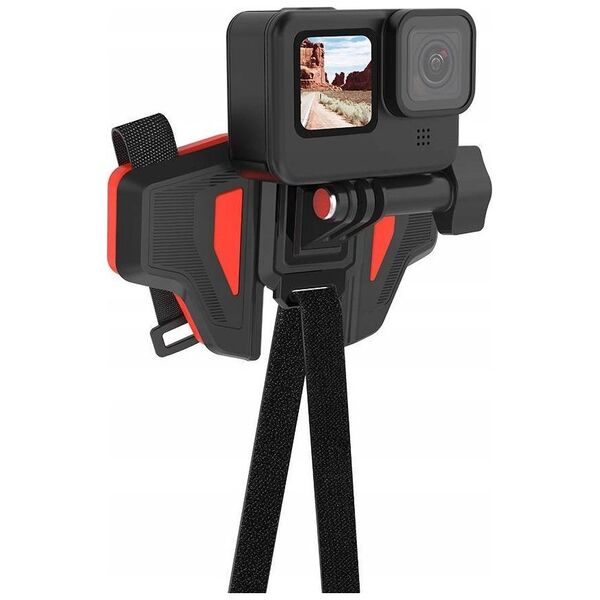 Telesin Uchwyt Mocowanie Na Kask Motor Motocykl Do Gopro Telesin