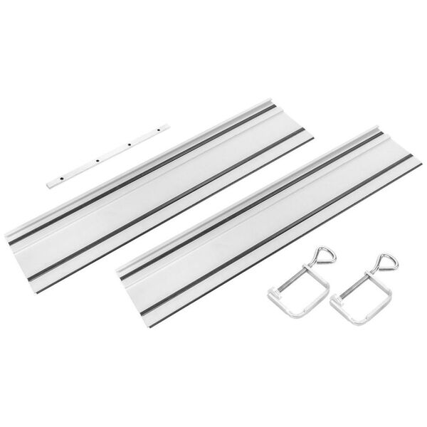 Graphite Szyna prowadząca do zagłębiarki (Szyny prowadzące 2 x 700 mm, łącznik, 2 zaciski)