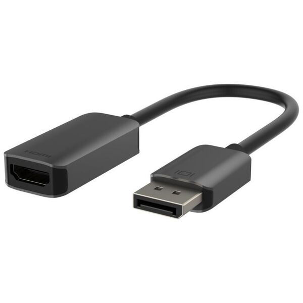 Adapter AV Belkin Belkin Aktiver DisplayPort auf HDMI Adapter, 4K HDR, blk/grey
