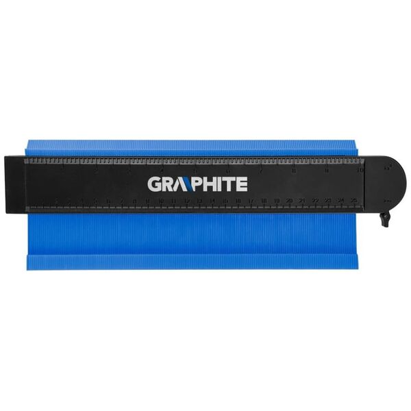 Graphite Szablon do odzworowania kształtów (Szablon do odwzorowania kształtów 250 mm)