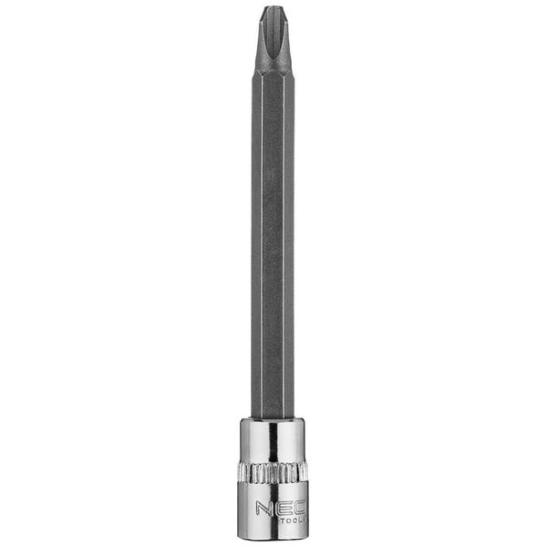 Neo Końcówka wkrętakowa PH3 na nasadce 1/4", długa, 87 mm
