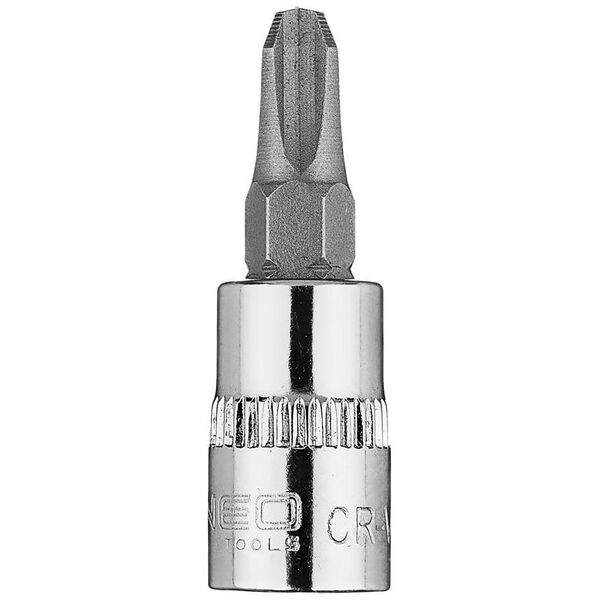 Neo Końcówka wkrętakowa PH3 na nasadce 1/4", krótka, 37 mm