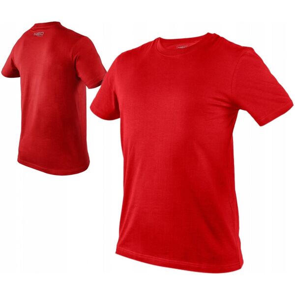 Neo T-shirt (T-shirt czerwony. rozmiar M)