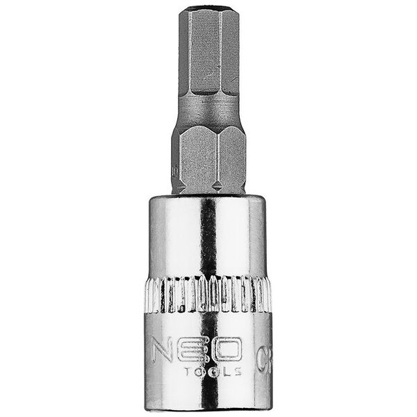 Neo Końcówka sześciokątna H5 na nasadce 1/4", krótka, 37 mm