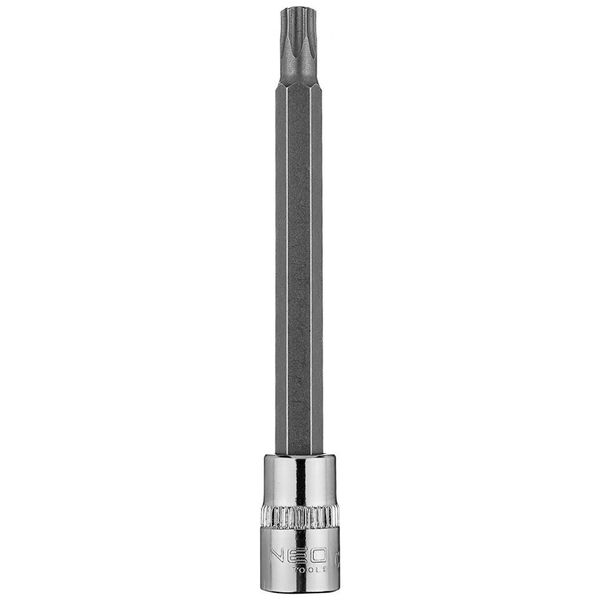 Neo Końcówka TORX TX30 na nasadce 1/4", długa, 87 mm
