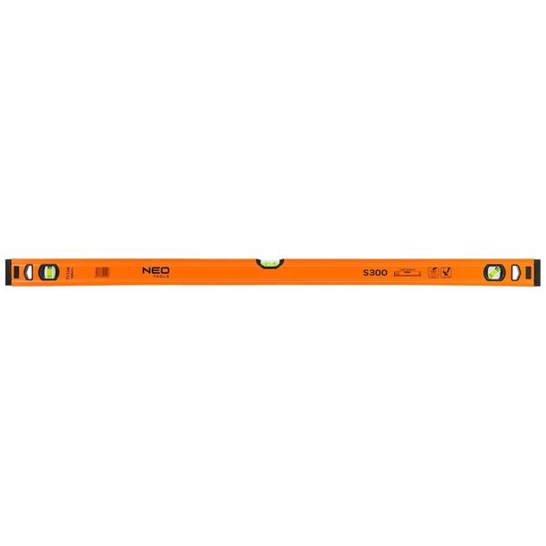 Neo Poziomnica aluminiowa S 300, 3 libelle, 100 cm