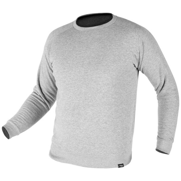 Neo Bluza COMFORT, szary melanż, rozmiar L