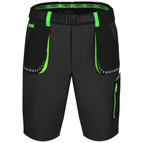 Neo Krótkie spodenki PREMIUM, 4 way stretch, czarne, rozmiar XXL