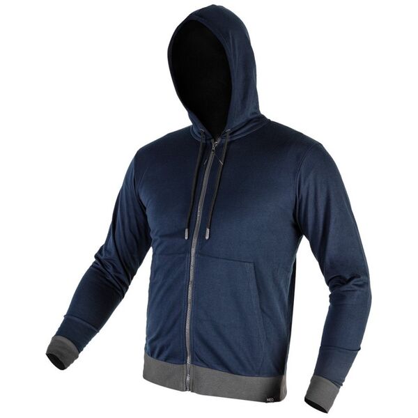 Neo Bluza rozpinana z kapturem COMFORT, granatowa, rozmiar S