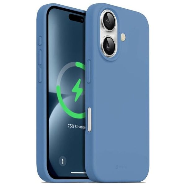 Crong Crong Color Cover Magnetic - Etui iPhone 16 MagSafe (niebieski)