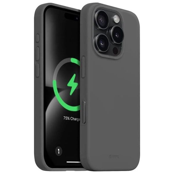 Crong Crong Color Cover Magnetic - Etui iPhone 16 Pro Max MagSafe (tytanowy)