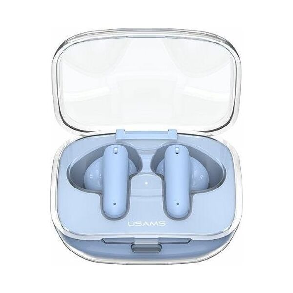 Słuchawki Usams USAMS Słuchawki Bluetooth 5.3 TWS BE series earbuds bezprzewodowe niebieski/blue US-BE16