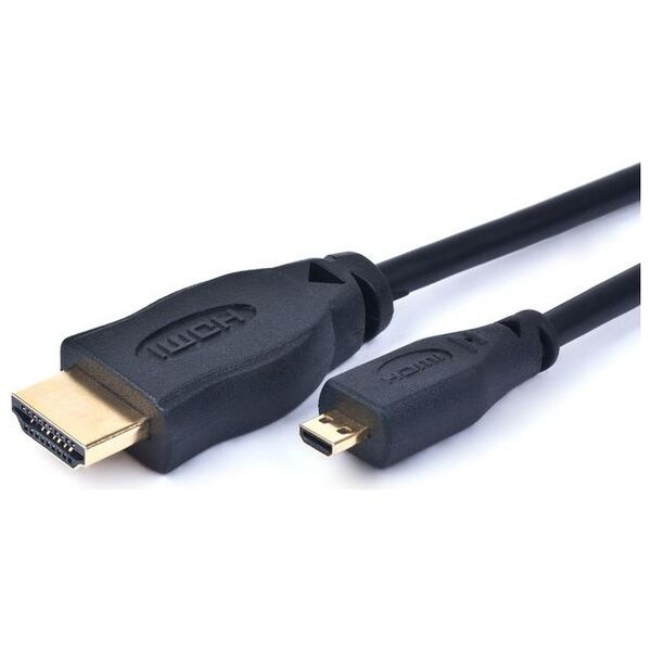 Kabel Gembird HDMI Micro - HDMI 1.8m czarny (CCHDMID6)