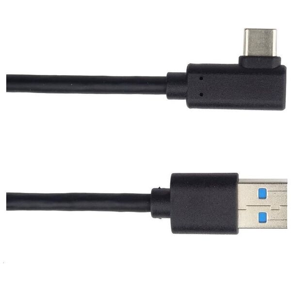 Kabel USB PremiumCord USB-A - USB-C 0.5 m Czarny (ku31cz05bk)