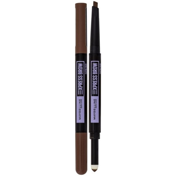 Maybelline  Maybelline Express Brow Satin Duo Kredka do brwi 0,71g Medium Brown