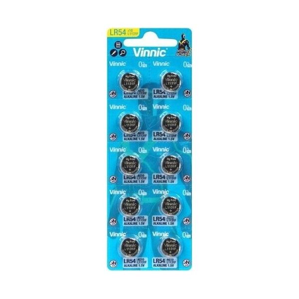 Vinnic Bateria LR54 10 szt.
