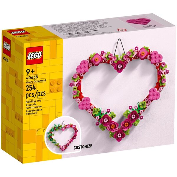 LEGO Exclusive Ozdoba w kształcie serca (40638)