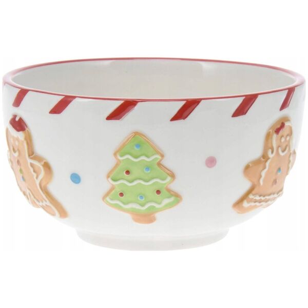 Home Styling Collection Świąteczna miska, 14 cm, GINGERBREAD