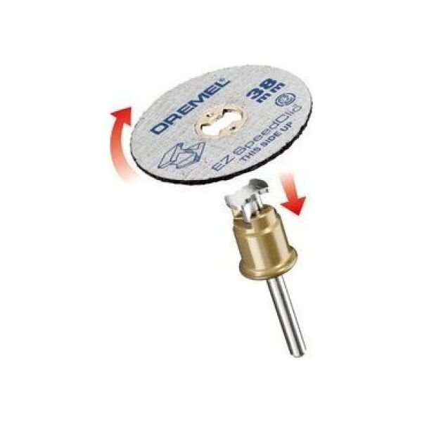 Dremel SpeedClic: tarcze tnące do metalu 38mm (SC456)