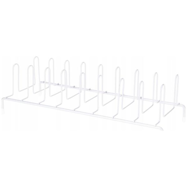 Storage Solutions Stojak na talerze, metalowy, 33,5 x 13,5 x 9 cm