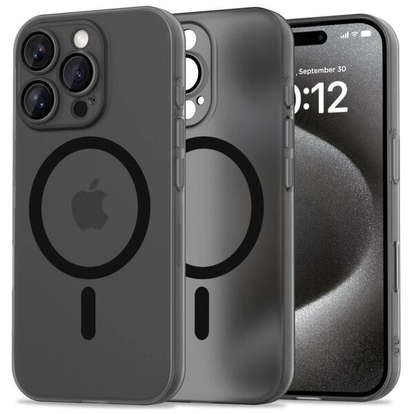Case IPHONE 16 PRO MAX Tech-Protect Magslim MagSafe Matte black 5906302311255