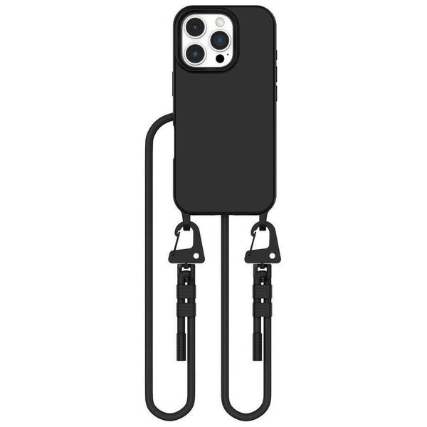 Case IPHONE 16 PRO MAX Tech-Protect Magnecklace MagSafe black 5906302311965