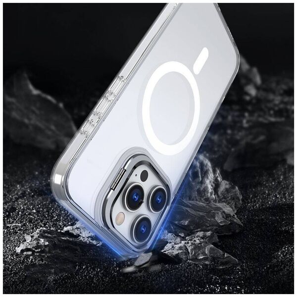 Case IPHONE 16 Tech-Protect MagStand MagSafe Clear transparent 5906302375837