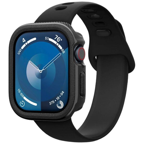 Strap for APPLE WATCH 10 (46MM) Spigen Caseology Vault Matte black 810083836133