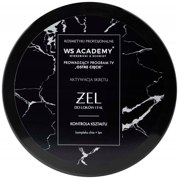 WS ACADEMY_Kontrola kształtu żel do loków i fal 250ml