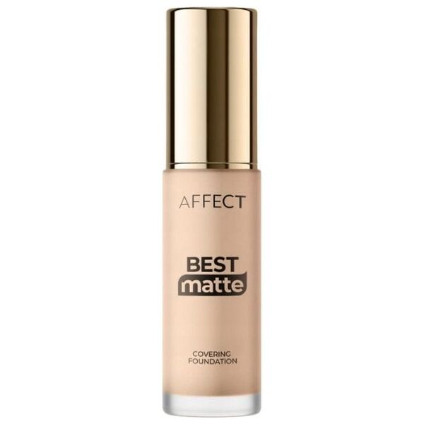 Alkotest AFFECT_Best Matte matowy podkład kryjący 3N 30ml