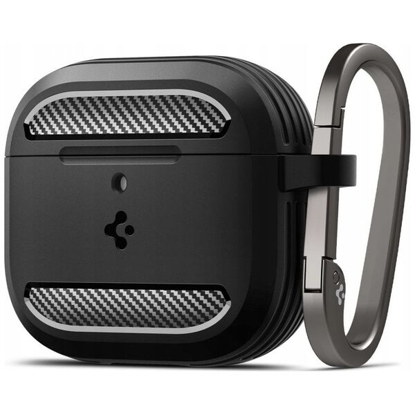 Spigen SPIGEN RUGGED ARMOR APPLE AIRPODS 4 MATTE BLACK