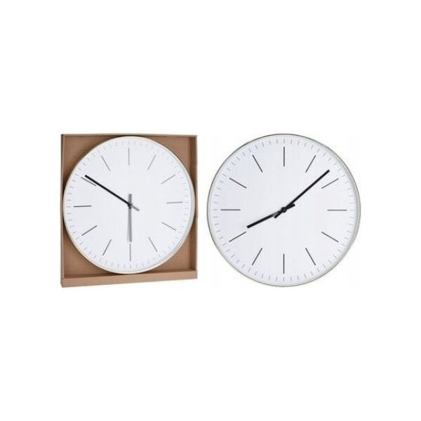 Home Styling Collection Zegar ścienny do kuchni minimalistyczna tarcza, Ø 50 cm