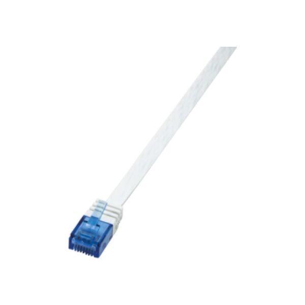 LogiLink Patchcord U/UTP, Cat6, 0.5m, biały (CF2021U)