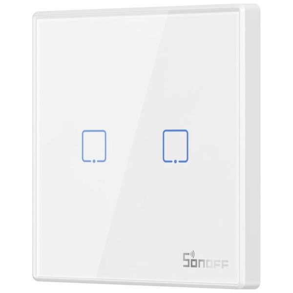 Sonoff Bezprzewodowy włącznik światła Sonoff 433MHz T2EU2C-RF (2-kanałowy)
