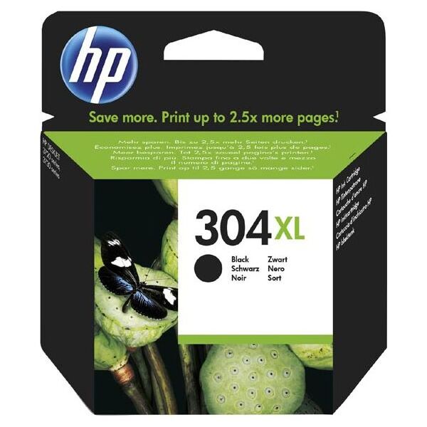 Tusz HP oryginalny wkład atramentowy 304XL, black (N9K08AE#301)