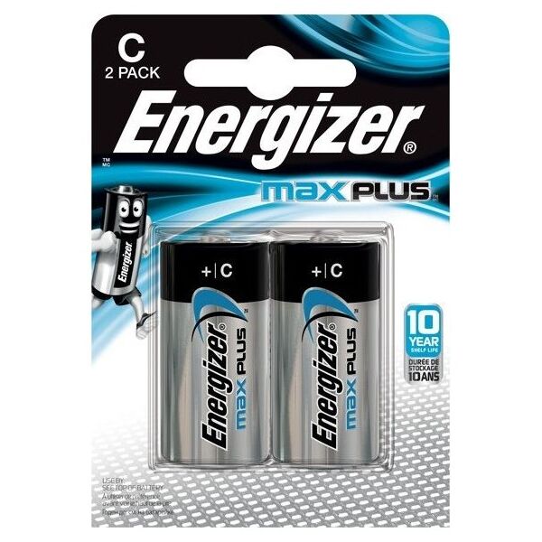 Energizer Bateria Max Plus C / R14 2 szt.