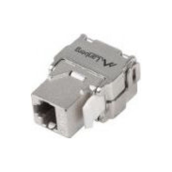 Lanberg Moduł keystone gniazdo beznarzędziowy RJ45 - LSA FTP kat.6 180 stopni do puszki montażowej -KSF6-2000